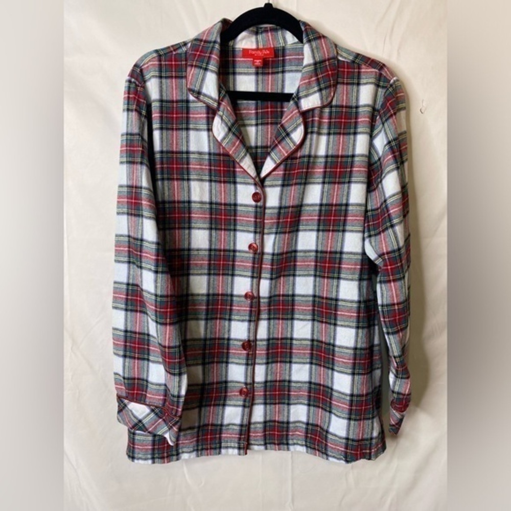 Women’s White & Red‎ Plaid Pajamas SKU127